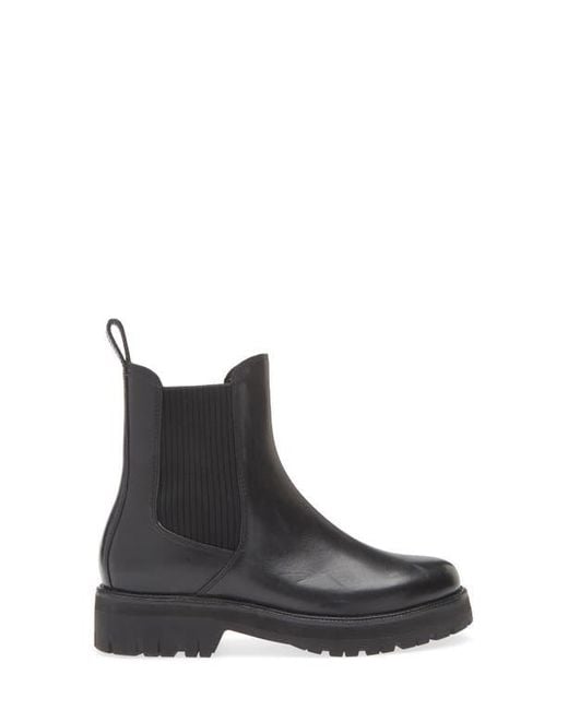 Rag & Bone Black Corey Lug Sole Chelsea Boot