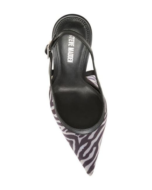 Steve Madden Multicolor Blare Slingback Pointed Toe Pump