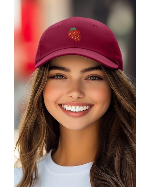 Alix Red Strawberry Hat