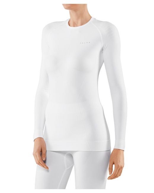 Falke White Maximum Warm Base Layer Top