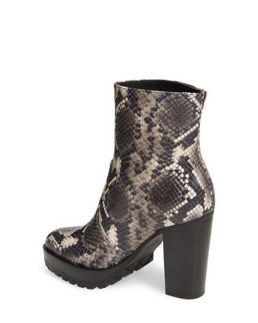 AllSaints Brown Ana Bootie