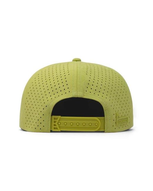 Melin Green Coronado Links Hydro Performance Snapback Hat for men