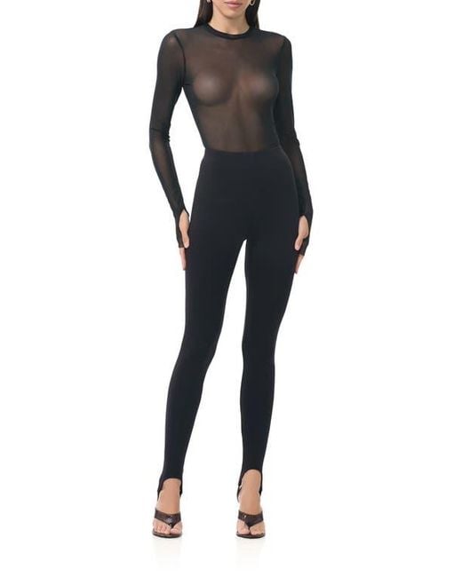 AFRM Blue Jasmine Stirrup Pants