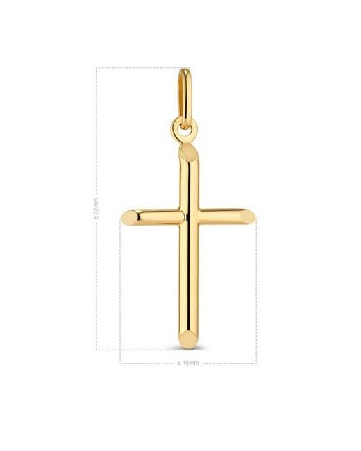 DEVATA Metallic Cross Pendant