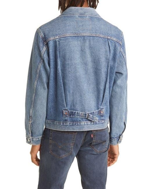 Levi's Blue Type 1 Denim Trucker Jacket for men