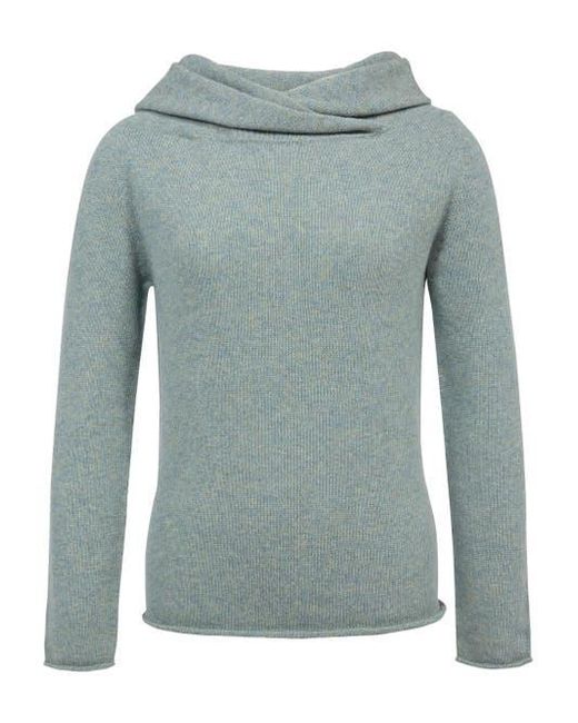 Celtic & Co. Gray Collared Slouch Sweater