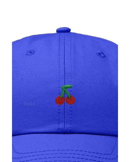 Alix Blue Lil Cherry Dad Cap
