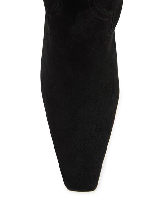 Jeffrey Campbell Black Mulhall Western Boot