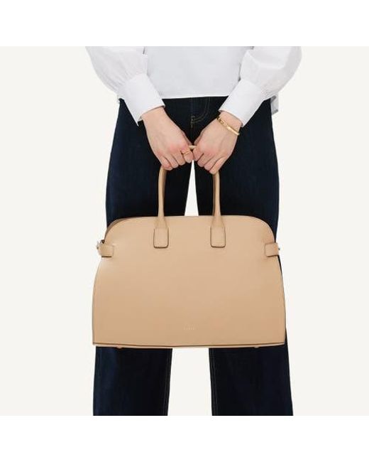 Radley Natural The Rathbone Ziptop Satchel Bag