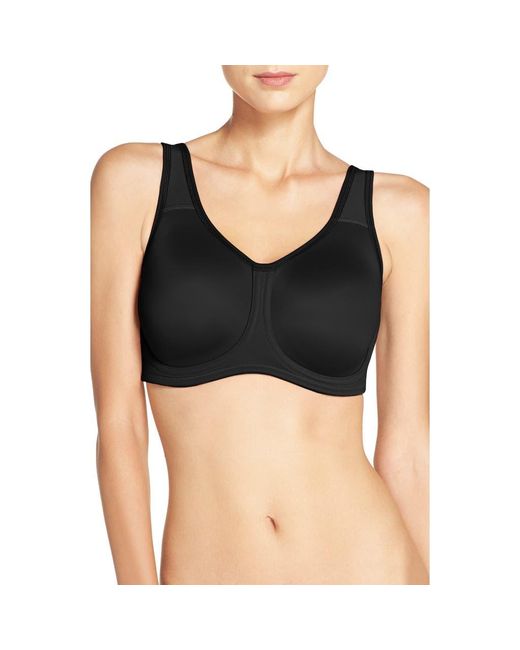 Wacoal Black Simone Seamless Underwire Sports Bra