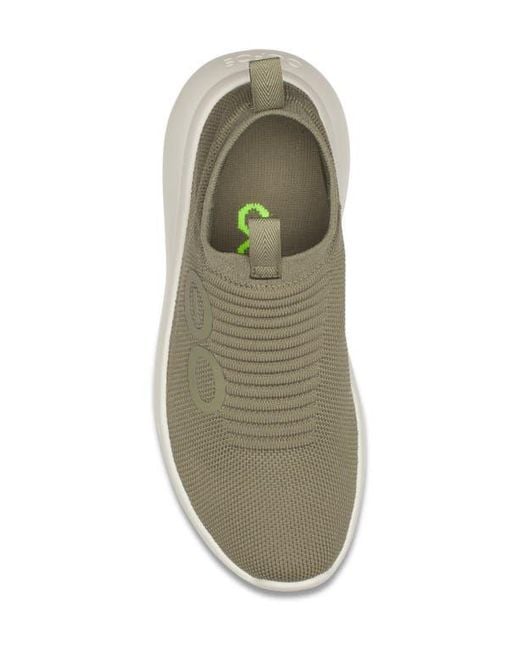 OOFOS White Oomy Zen Slip-On Sneaker for men