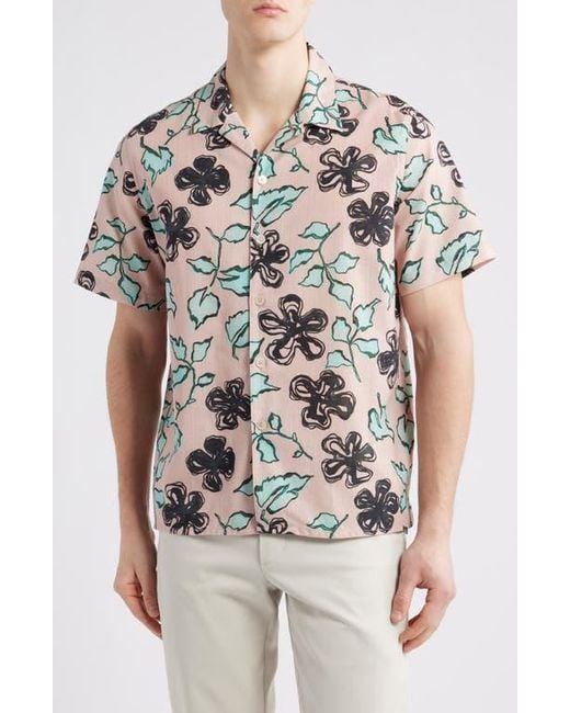 Paul Smith Gray Casual Fit Floral Button-Up Shirt for men