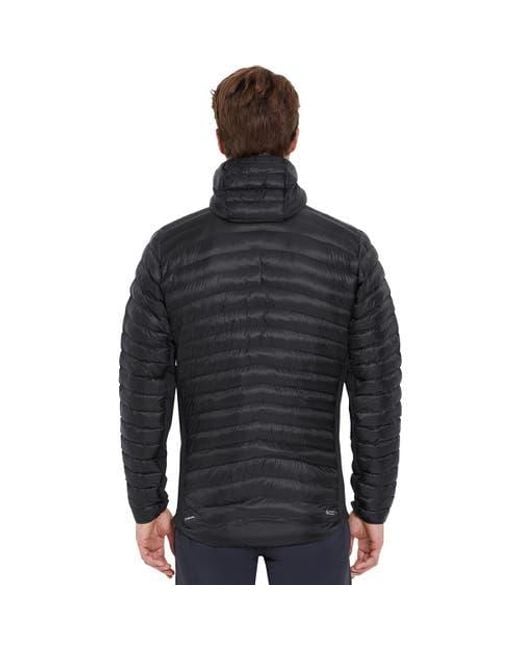 Rab Black Cirrus Flex Hooded Jacket for men