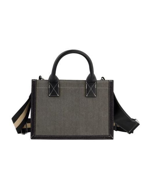True Religion Black Modern Edge Denim Tote