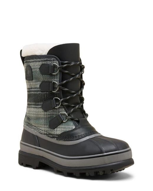 Sorel Black Caribou Wp Boot for men