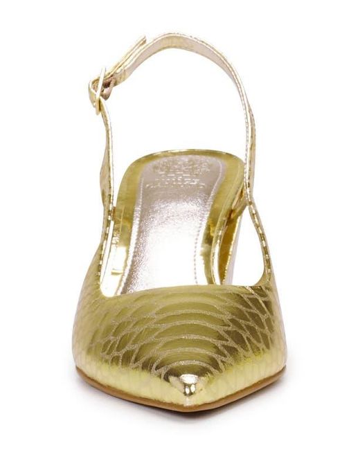 Vince Camuto Natural Sindree Slingback Pointed Toe Pump