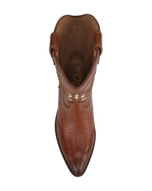 Sam Edelman Brown Rylin Western Boot