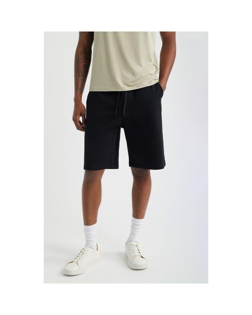 Saint Studio Black Peninsula Forever Drawstring Shorts for men