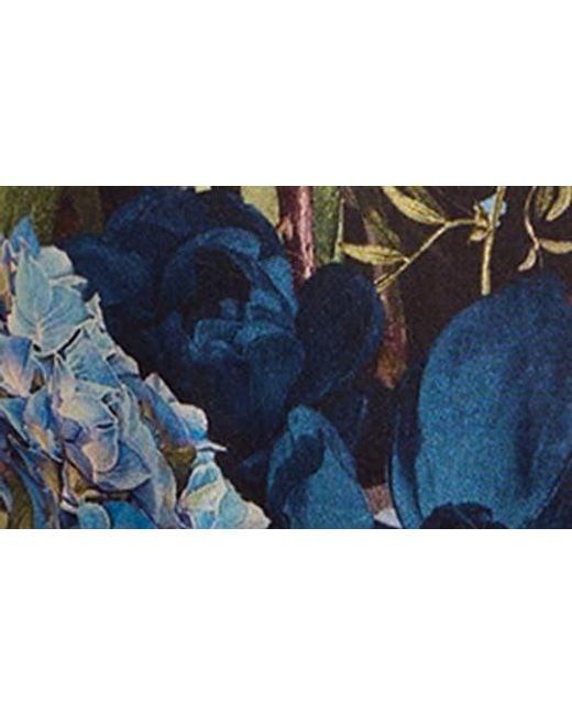 Alice + Olivia Multicolor Lily Long Sleeve Floral Shirtdress