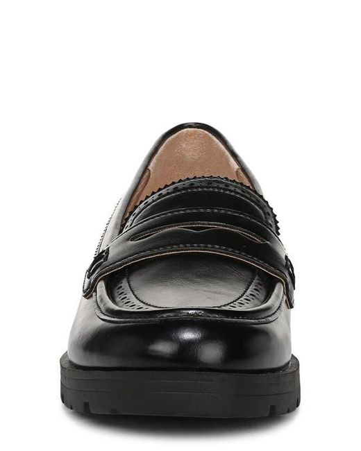 LifeStride Black London 3 Platform Penny Loafer