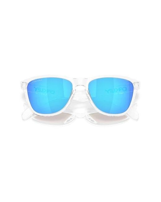 Oakley Blue Prizm Sapphire 53Mm Round Sunglasses for men