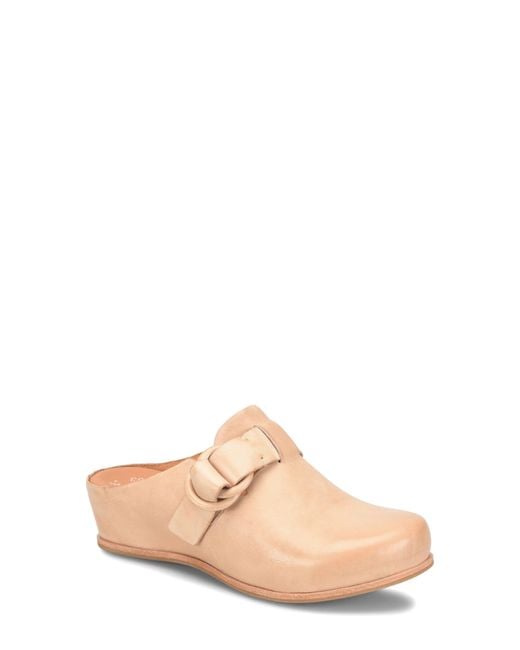 Kork-Ease Pink Kori Platform Wedge Mule