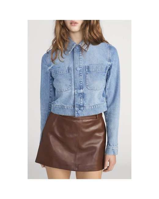FRAME Blue The Denim Jacket