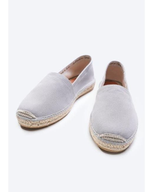 VISCATA Gray Sitges Canvas Espadrilles