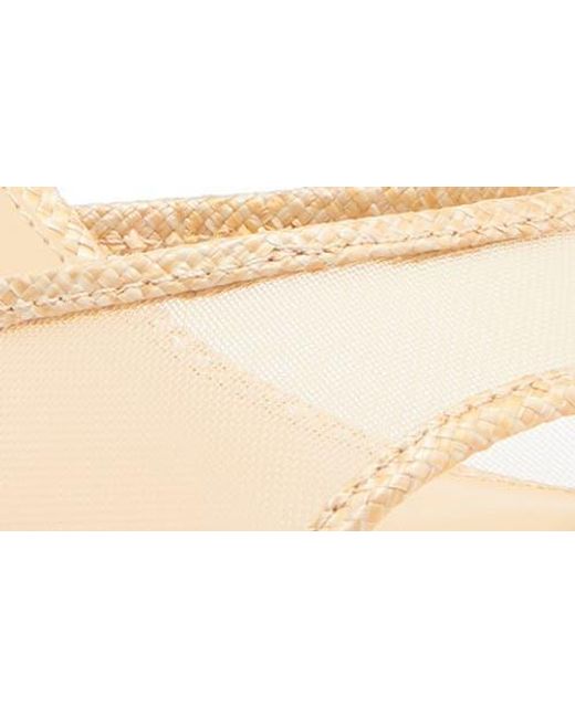 Steve Madden White Seleste Wedge Slide Sandal