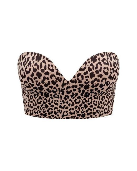 Thirdlove Black Zero Edge Strapless Underwire Bustier Bra