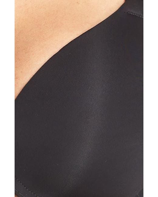 Natori Black Pure Luxe Underwire T-Shirt Bra