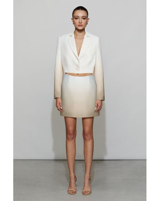 Et Ochs White Jasper Blazer