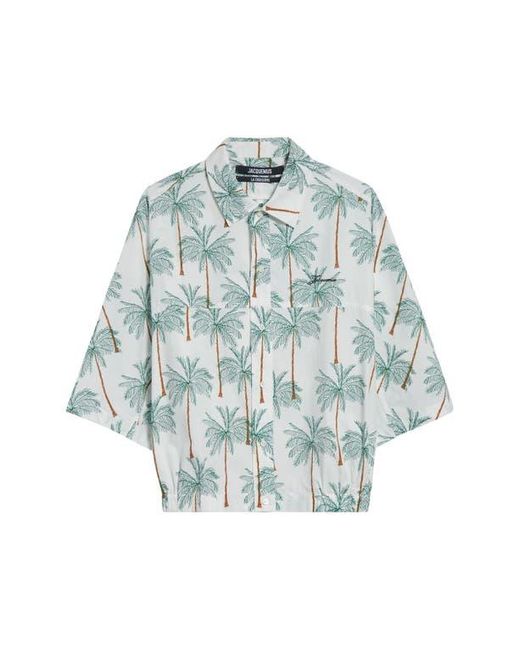 Jacquemus Blue La Chemise Canevas Button-Up Shirt for men
