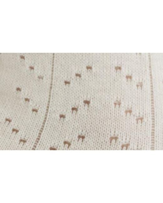 Stems White Pointelle Ankle Socks