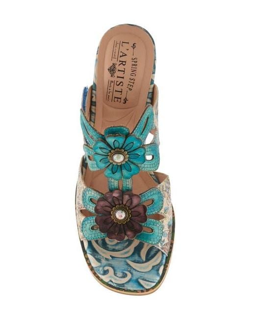 Spring Step Green Alania Sandal