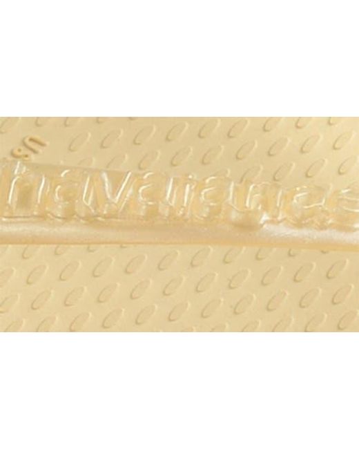 Havaianas Natural Slim Flip Flop