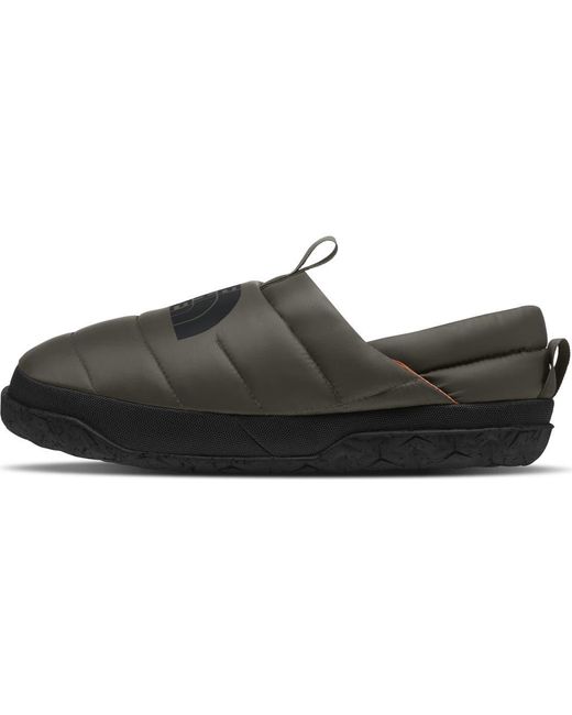 The North Face Black Nuptse Down Slipper for men