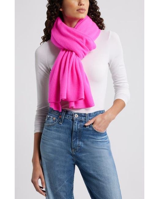 Nordstrom Pink Scarf Nordstrom Cashmere Scarf | Nordstrom main image 2