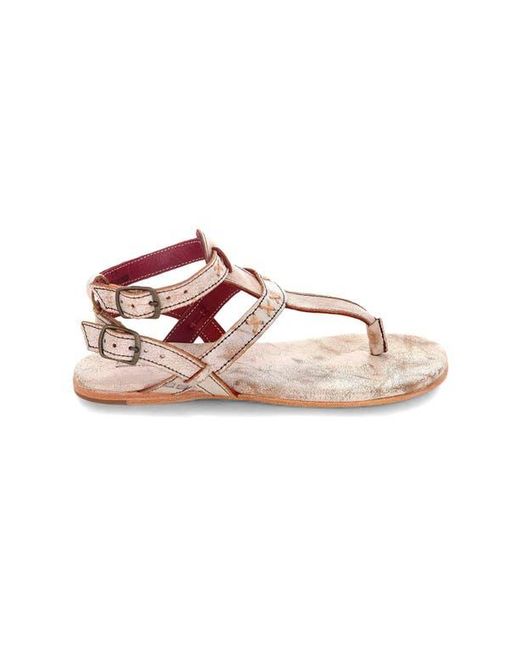 Bed Stu Pink Moon Toe-Post Sandal
