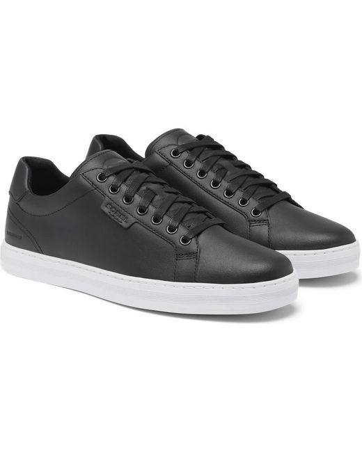Sorel Black Cyprus Wp Sneaker for men