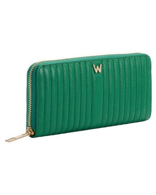 Wolf Green Mimi Continental Wallet