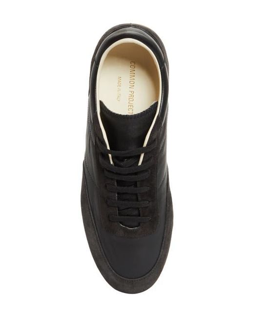Common Projects Black Minimal Runner Sneaker for men