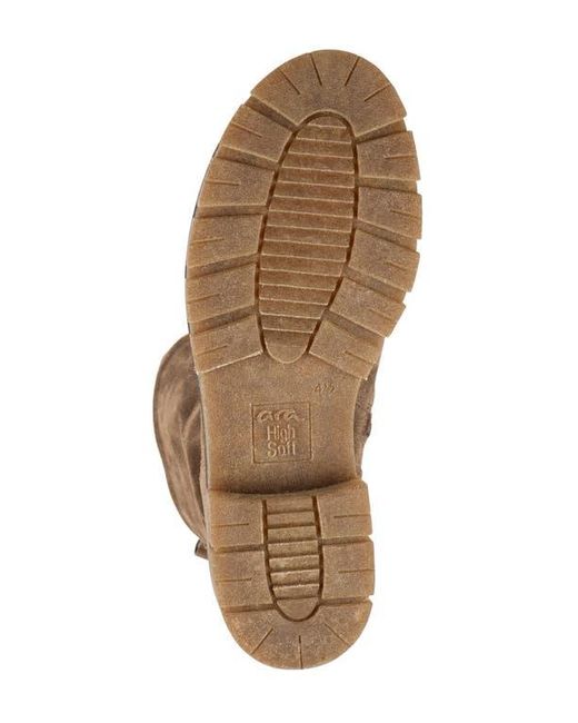 Ara Brown Deon Zip Combat Boot
