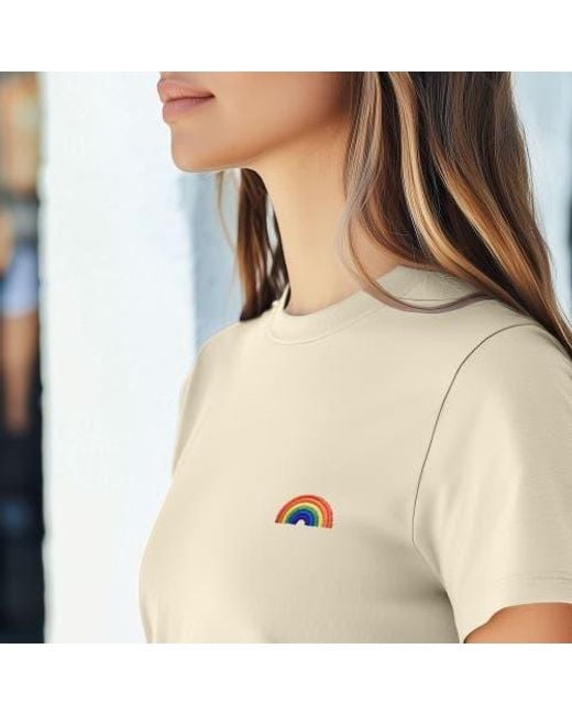 Alix Natural Jersey Relaxed Tee