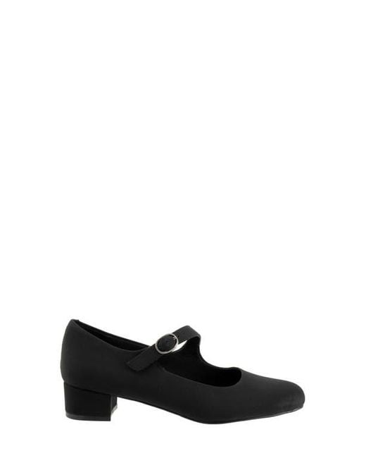 Trotters Black Desna Pump