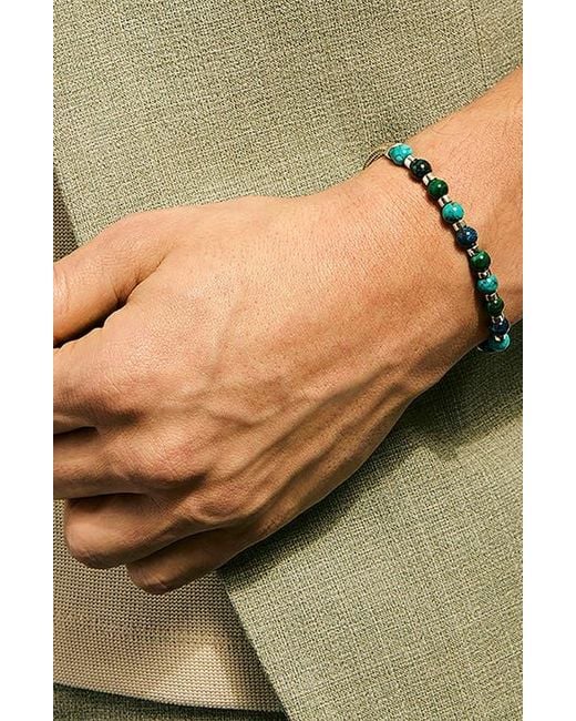 John Hardy Blue Beaded Chain Bracelet