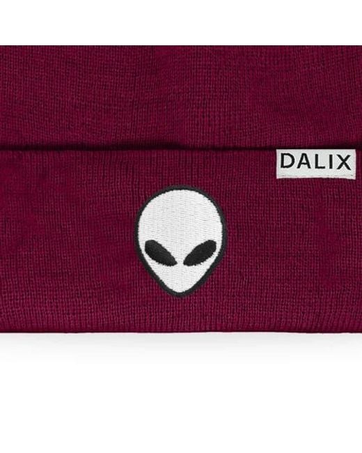 Alix Purple Alien Beanie for men