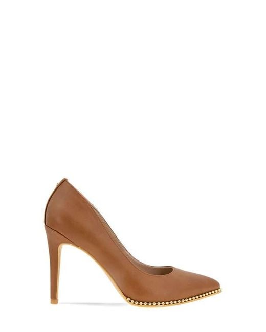 BCBGMAXAZRIA Brown Hawti Pointed Toe Pump
