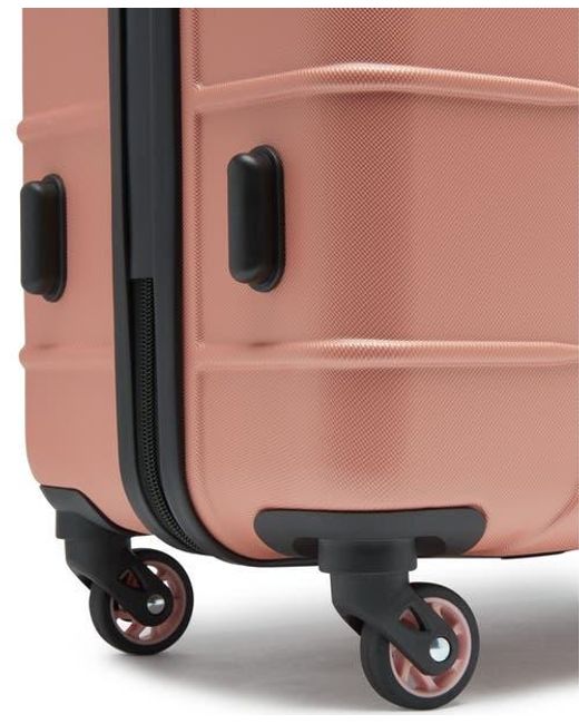 Calvin Klein Pink Bowery 3 Piece Luggage Set