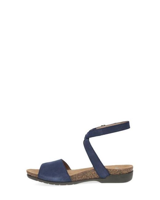 Dansko Blue Rafferty Ankle Strap Sandal